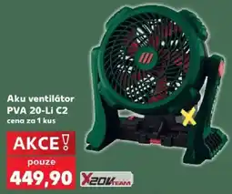 Kaufland X20V TEAM aku ventilátor pva 20-li c2 nabídka