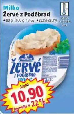 Norma Milko žervé z poděbrad nabídka