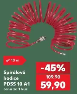 Kaufland Spirálová hadice PDSS 10 A1 nabídka