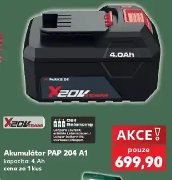 Parkside akumulátor pap 204 a1