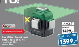 Kaufland Aku křižový liniový laser PKLLP 3360 20-li a1 nabídka