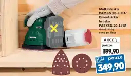 Kaufland Parkside Multibruska PAMSG 20-Li B1/ Excentrická bruska PAEXSG 20-Li B1 nabídka