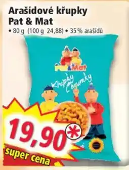 Norma Pat & Mat arašídové křupky nabídka