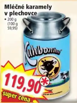 Norma Mléčné karamely v plechovce nabídka