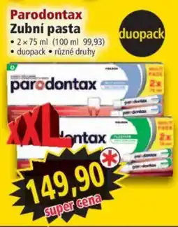 Norma Parodontax zubní pasta nabídka