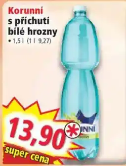 Norma Korunní s příchutí bílé hrozny nabídka