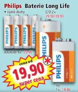 Norma Philips Baterie Long Life nabídka