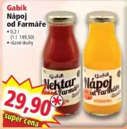 Norma Gabík Nápoj od Farmáře nabídka