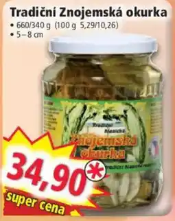 Norma Tradiční Znojemská okurka nabídka
