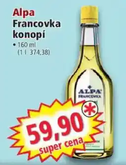 Norma Alpa francovka konopí nabídka