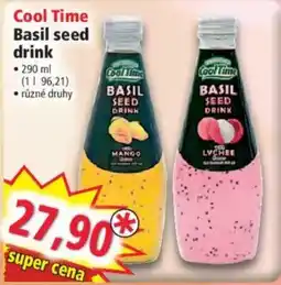 Norma Cool Time Basil seed drink nabídka