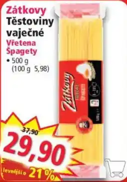 Norma Zátkovy těstoviny vaječné nabídka