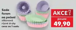 Kaufland Sada forem na pečení silikonová nabídka