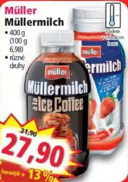 Norma Müller Müllermlch Ice Coffee nabídka