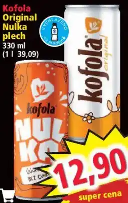 Norma Kofola Original Nulka plech nabídka