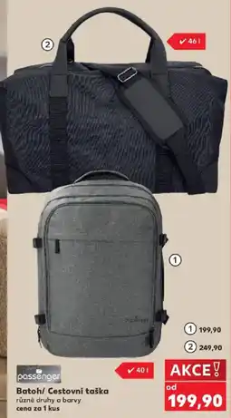 Kaufland passenger Batoh/ Cestovní taška nabídka