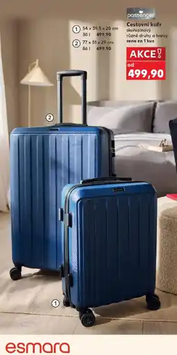 Kaufland passenger cestovní kufr nabídka