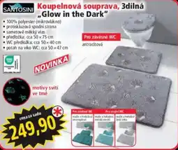 Norma Santosini koupelnová souprava 3dílná Glow in the Dark nabídka