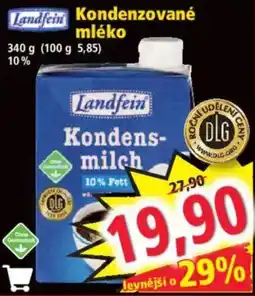 Norma Landfein kondenzované mléko nabídka