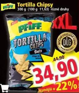Norma Pfiff tortilla chips salz nabídka