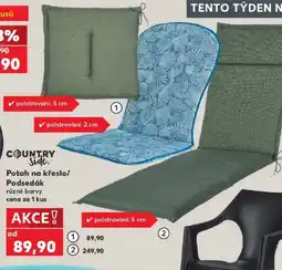 Kaufland Potah na křeslo/ Podsedák nabídka