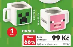 Kaufland Minecraft hrnek nabídka