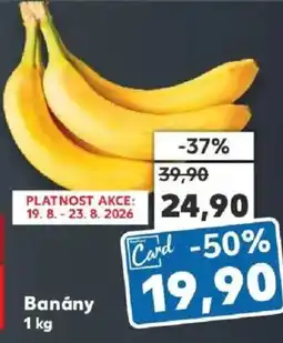 Kaufland Banány nabídka