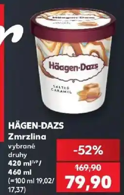 Kaufland Häagen-Dazs Zmrzlina nabídka