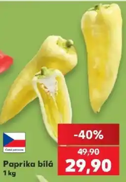 Kaufland Paprika bílá nabídka