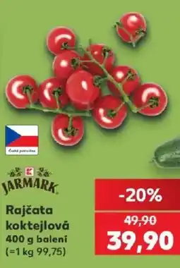 Kaufland Jarmark rajčata koktejlová nabídka