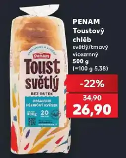 Kaufland Penam Toust světlý nabídka