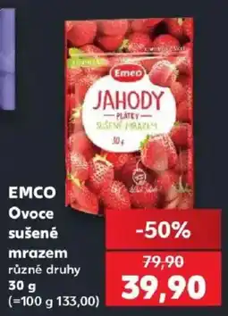 Kaufland Emco ovoce sušené mrazem nabídka