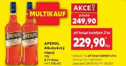 Kaufland Aperol alkoholický nápoj nabídka
