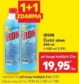 Kaufland Iron čistič oken nabídka