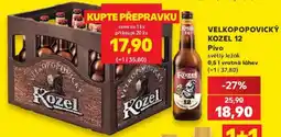Kaufland Kozel velkopořovický 12 nabídka