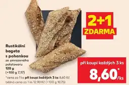 Kaufland Rustikální bageta s pohankou nabídka
