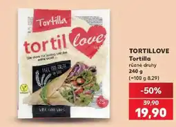 Kaufland Tortillove tortilla nabídka