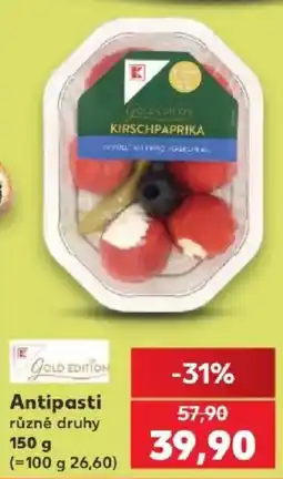 Kaufland Gold Edition Antipasti nabídka
