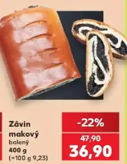 Kaufland Závin makový nabídka