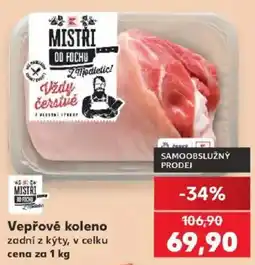 Kaufland Mistrí od Fochu Vepřové koleno nabídka