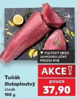 Kaufland Tuňák žlutoploutvý steak nabídka