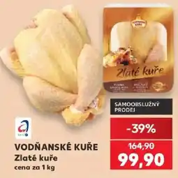 Kaufland Vodňanské kuře Zlaté kuře nabídka