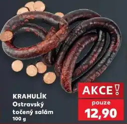 Kaufland Krahulík ostravský točený salám nabídka