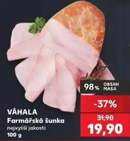Kaufland Váhala farmářská šunka nabídka