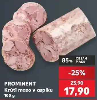 Kaufland Prominent krůtí maso v aspiku nabídka