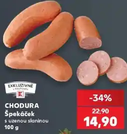 Kaufland Chodura špekáček nabídka