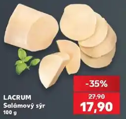 Kaufland Lacrum salámový sýr nabídka