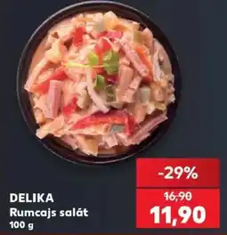 Kaufland Delika rumcajs salát nabídka