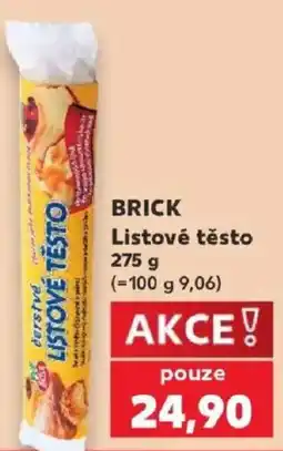 Kaufland Brick listové těsto nabídka