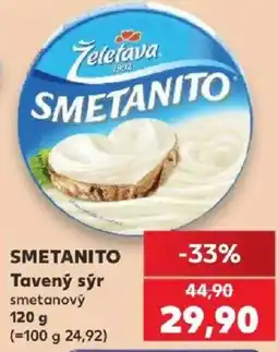 Kaufland Zeleťava smetanový tavený sýr nabídka